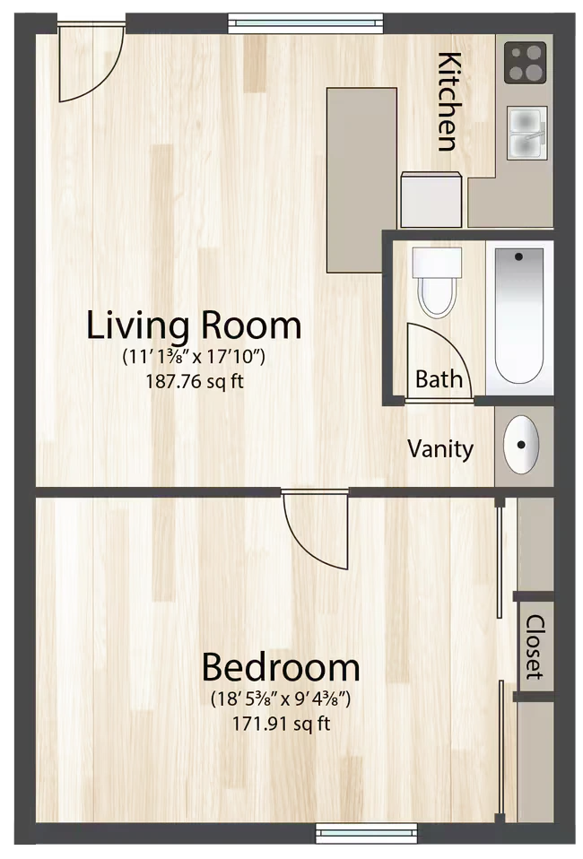 a10a - East 290 floor plan